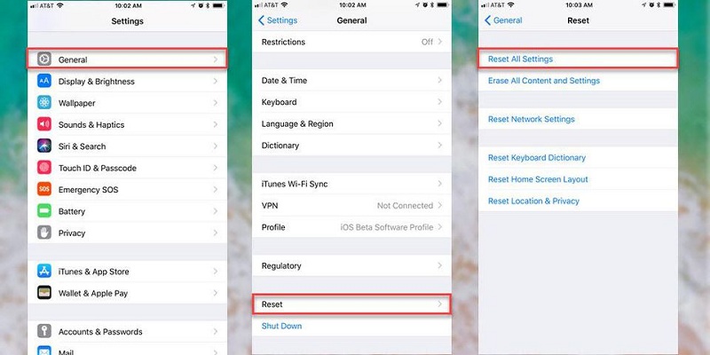 Tweak iPhone settings