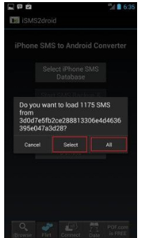 iphone sms to android by itunes backup restore 8