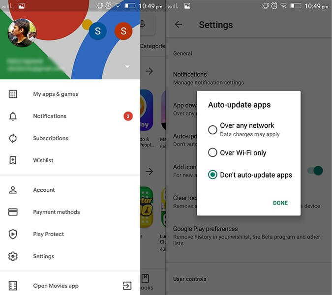 Auto-update apps