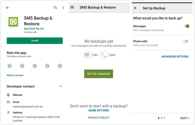 messages transfer by sms backup restore 1