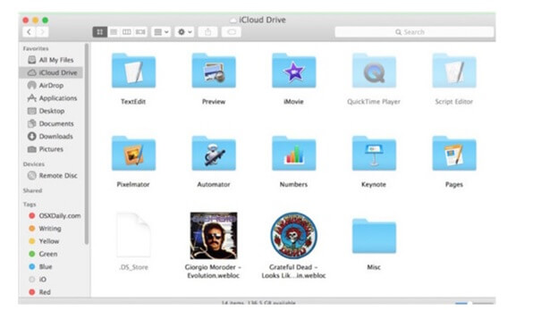 iCloud drive