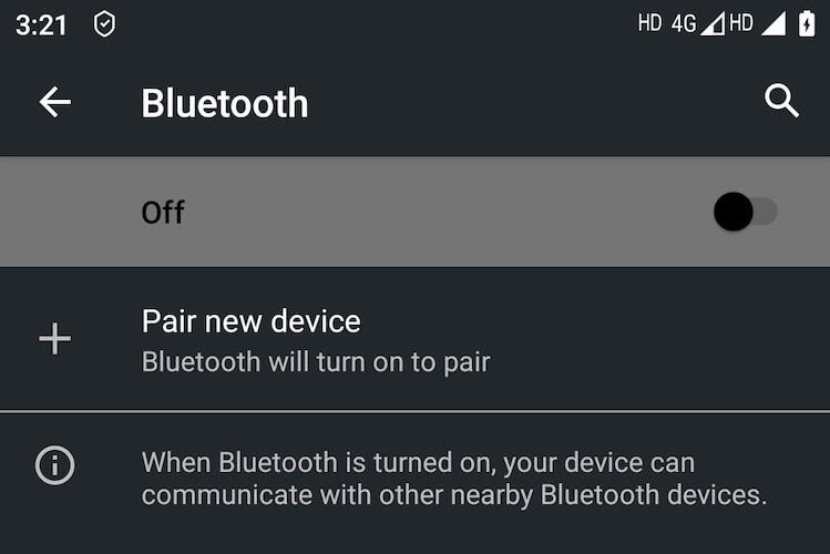 Enable Bluetooth on Android