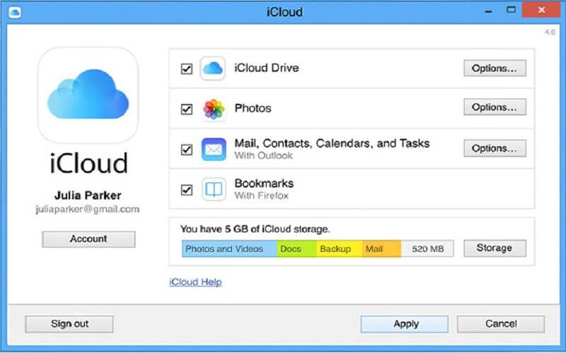 Transfer iCloud1