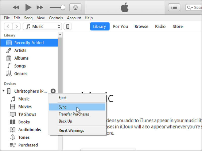 iTunes transfer2