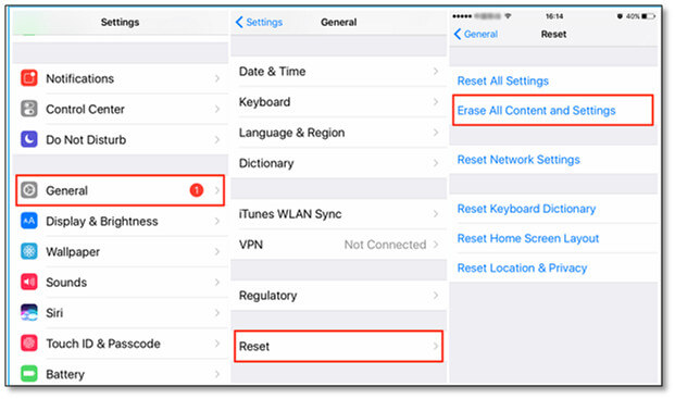 erase a iphone without apple id 3