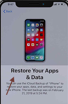 Figure 10 restore your app