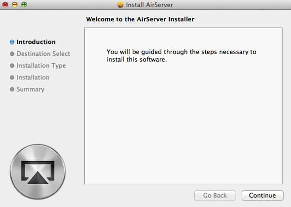 install airserver on mac