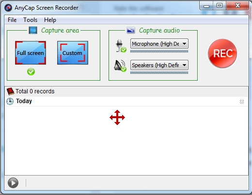 anycap screen recorder app for video conference recording 
