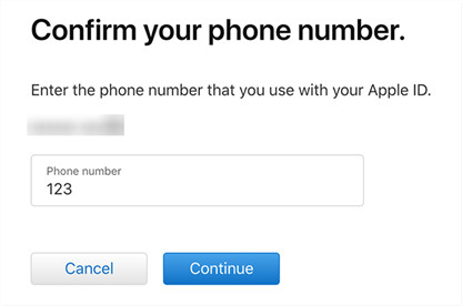 unlock apple id without phone number