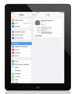 ipad mdm removal