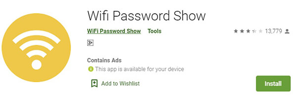 Wi-Fi-Password-Show