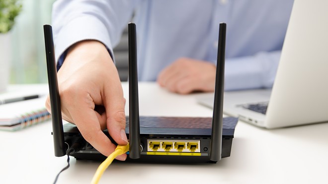 Reset your router