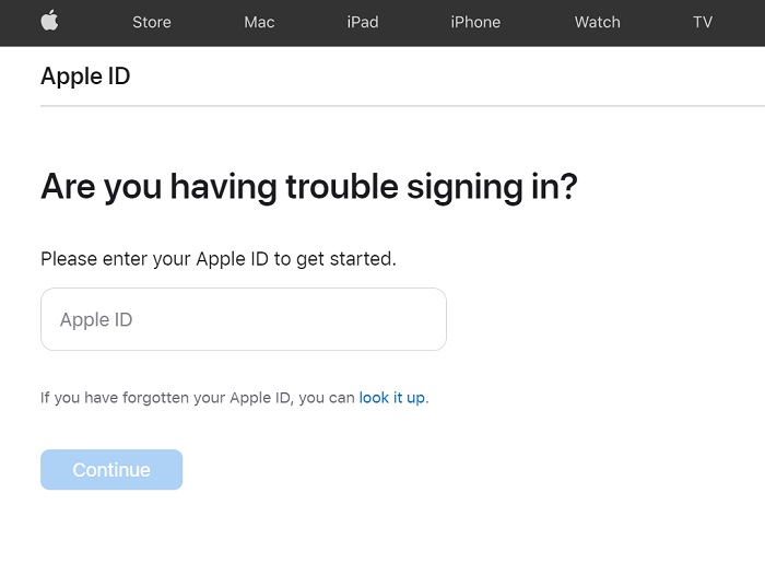 finding apple id details
