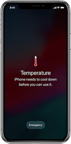 iphone 13 overheating message