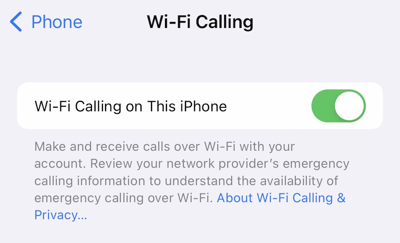 enable wi-fi calling