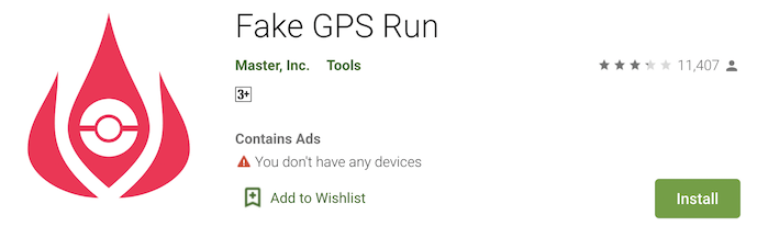 fake gps run app