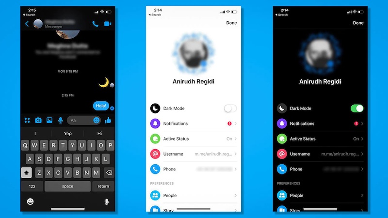 use dark mode for iphone