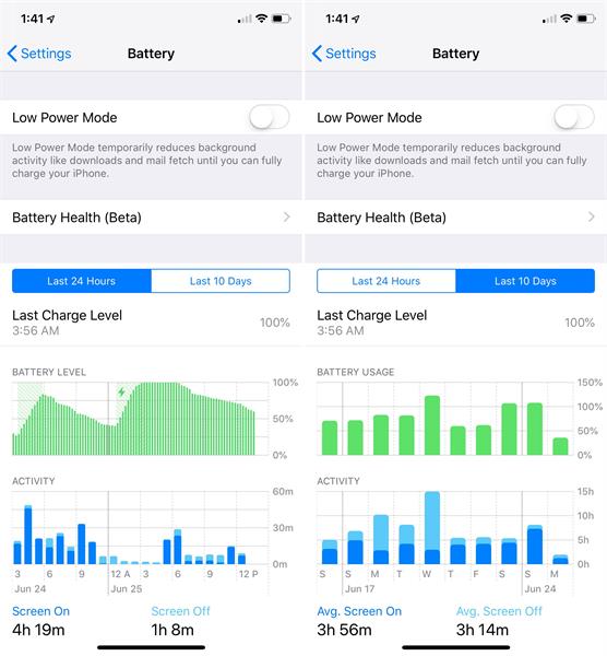 iphone battery usage