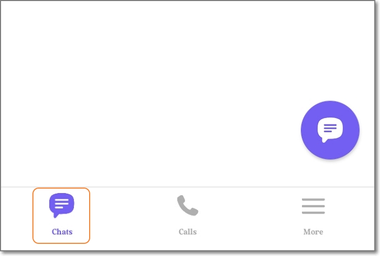 change location on Viber open chats