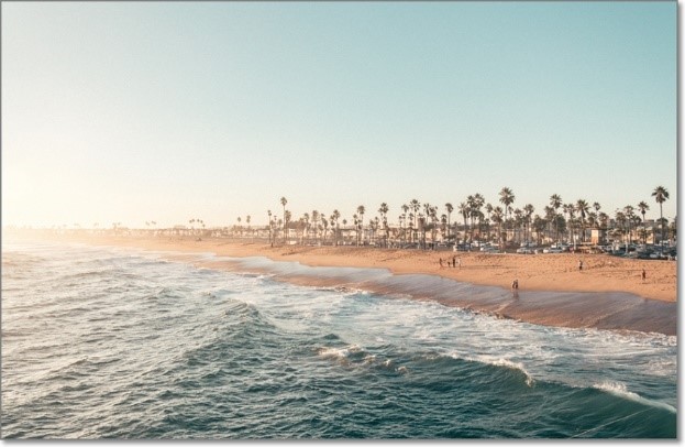how to change business location on instagram to california