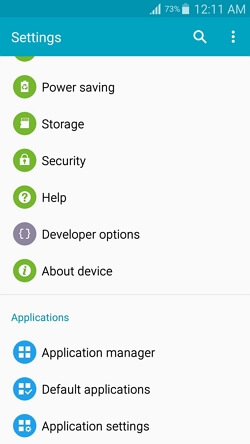 uninstall App from Samsung Phone