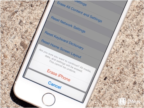 how to erase iphone data