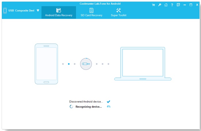 connect your android phone with coolmuster