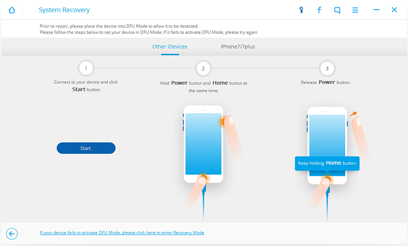 fix iphone error 1 - step 3