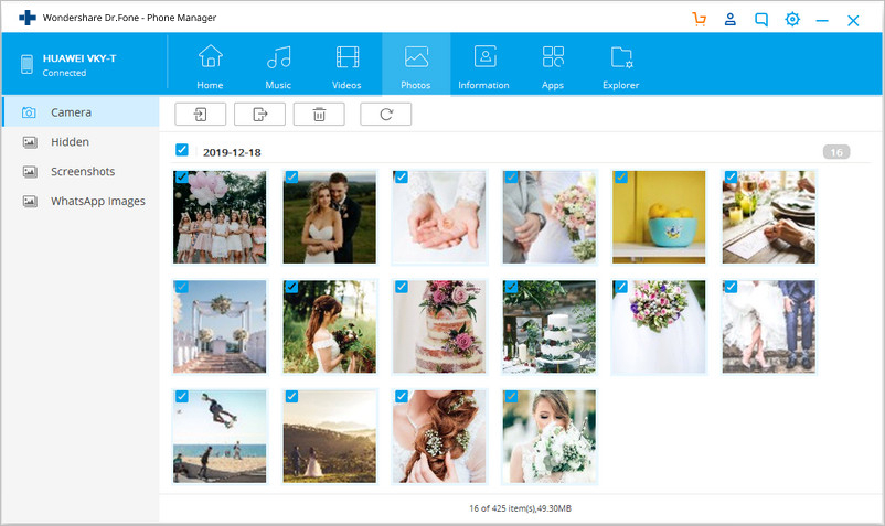 manage S9/S20 photos