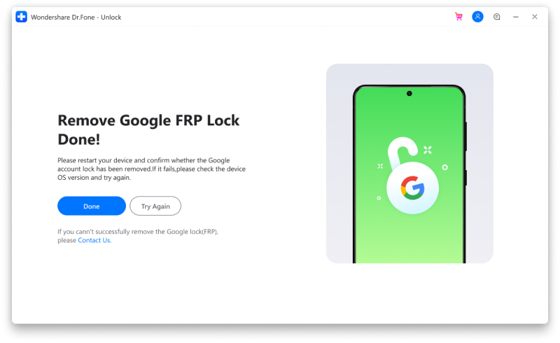 bypass google lock completed