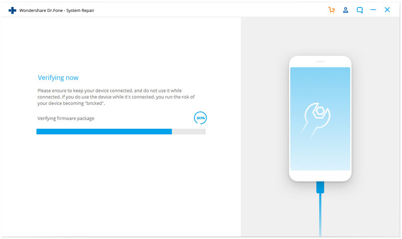 Figure 20 verifying the download process