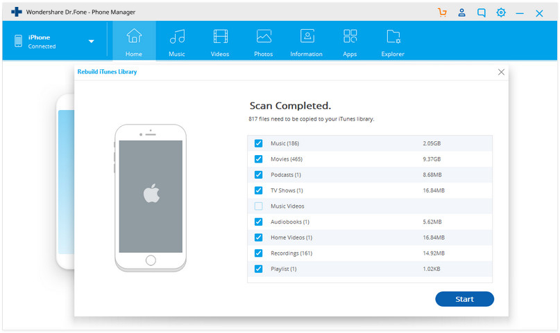 Transfer Audio from Computer to iPhone/iPad/iPod - connect your Apple device