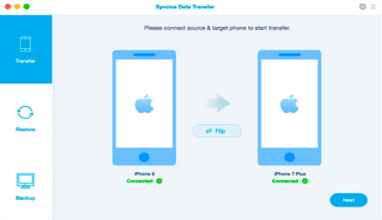 phone to phone transfer software - syncios