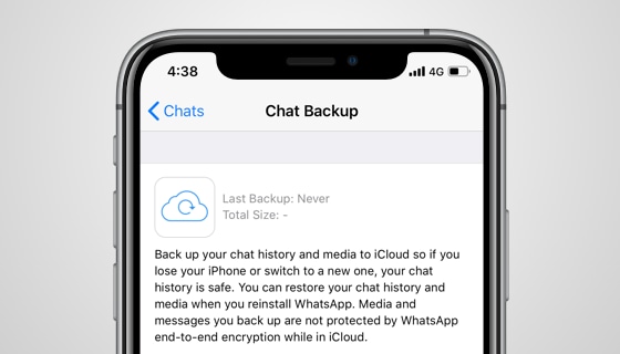 delete whatsapp chats backup