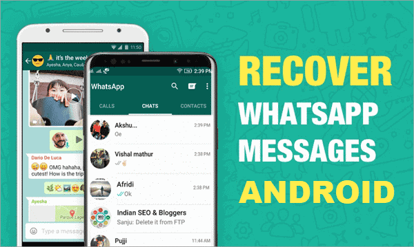 Recover whatsapp messages android