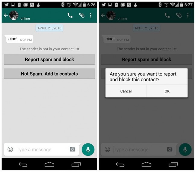 how to block whatsapp spam-Block WhatsApp Spam in Android Devices