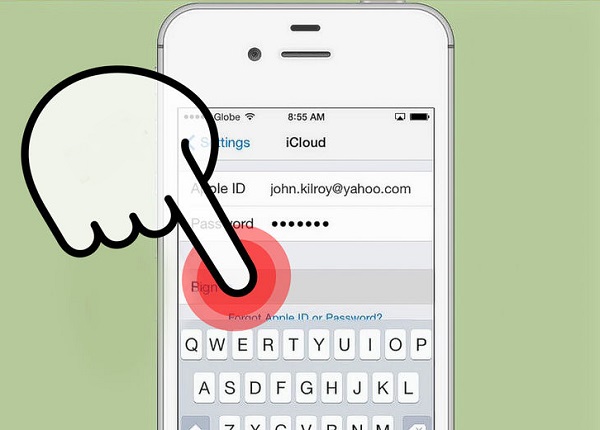 reset icloud email-enter information on icloud email