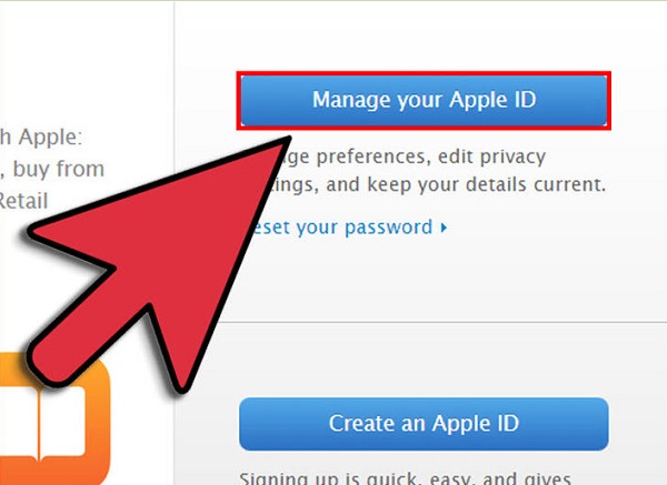 reset icloud email-manage apple id