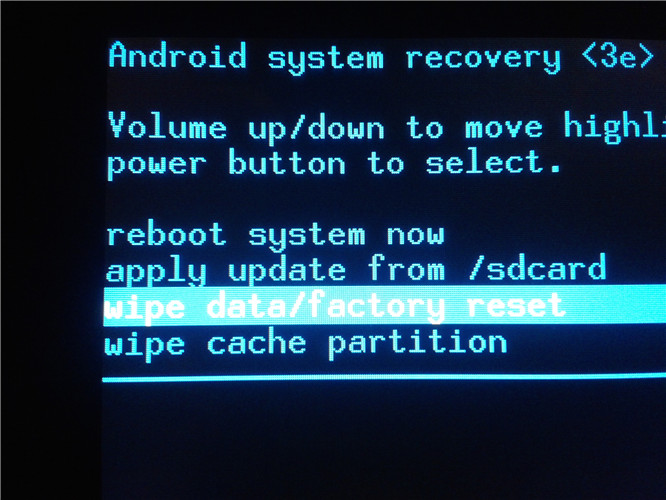 factory reset to fix phone stuck on boot screen