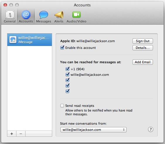 sync imessages across multiple devices-Set up your Mac OSX Device