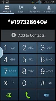 dial the number to unlock galaxy s5
