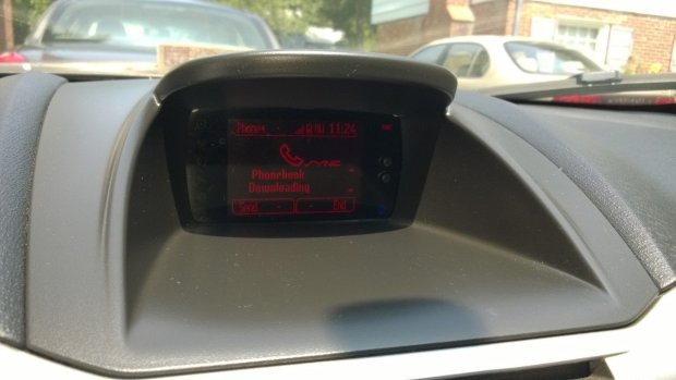 Ford sync iPhone - step 2 of syncing iPhone to Ford sync