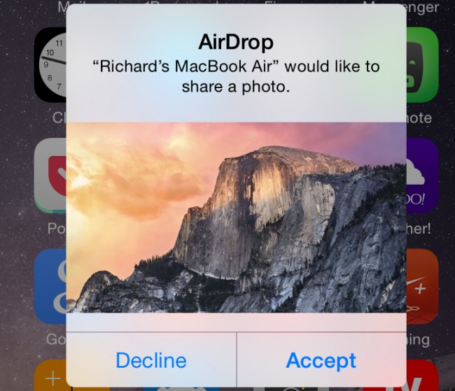 how to use airdrop from mac to iphone - Share Files