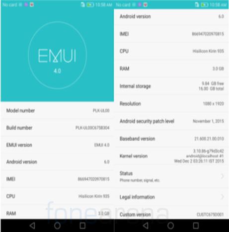 update android 6.0 for huawei