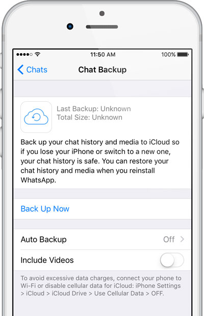 Backup and Recover WhatsApp Messages directly