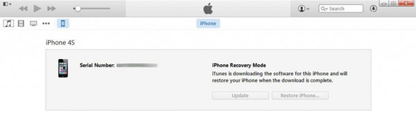 restores the latest iOS