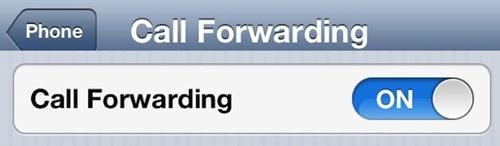 reset voicemail password on iPhone-Check call forwarding settings