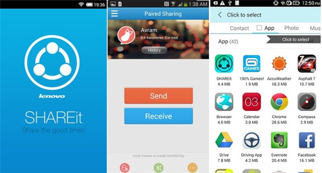 android file transfer apps-SHAREit