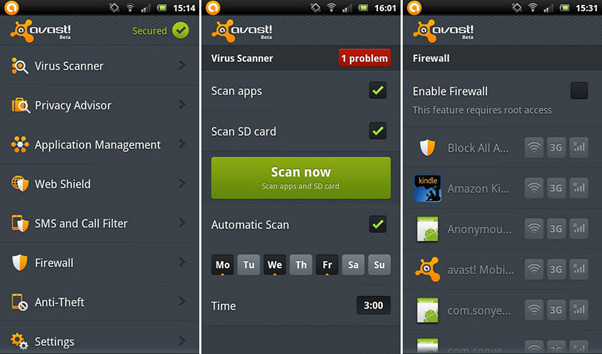 Top 2 Android Virus Remover