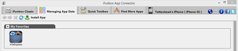 Install apps without iTunes-download the iFunbox